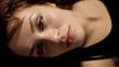 Video: close up of the face of a beautiful young woman close up of the face of a beautiful young woman