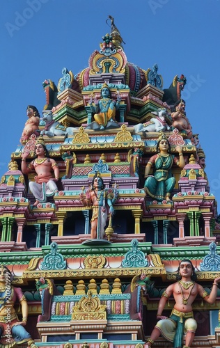 Foto: Mauritius , Hindu , Tamil Tempel Mauritius , Hindu , Tamil Tempel