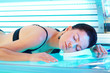 Foto: Woman in solarium Woman in solarium