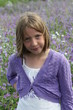 Girl in Flower-Field