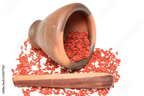 Photo: Mortier, goji Mortier, goji