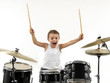 young drummer boy