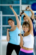 Group at the gym