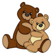Illustration: Bären, Teddys, Bär, Teddy, Stofftiere, Stofftier Bären, Teddys, Bär, Teddy, Stofftiere, Stofftier