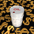High Price of Oil barrel - 3d High Price of Oil barrel - 3d