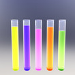 Illustration: Fluorescent test tubes Fluorescent test tubes