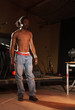 Freestyle hip-hop dancer