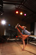 Freestyle hip-hop dancer