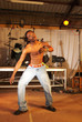 Freestyle hip-hop dancer