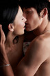 Intimate young lovers