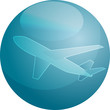 Air travel airplane illustration Air travel airplane illustration
