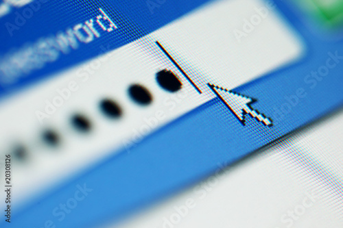 Photo: login password login password