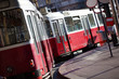 Tram in Vienna Austria
