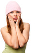 Photo: scared woman scared woman