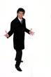 Photo: young business man wearing a coat young business man wearing a coat