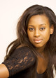 Beautiful teenage girl, isolated
