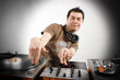 Foto: Dj playing Dj playing