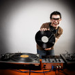 Dj playing