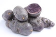 Vitelotte potatoes
