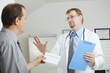 Patient bribing doctor Patient bribing doctor