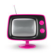 Stylish retro TV