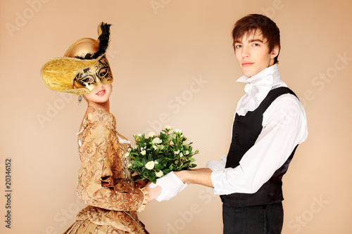 Photo: fancy-dress ball fancy-dress ball