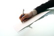 girl write