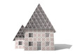 House built with paperboards