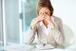 Photo: Failure - Mature business woman in disappointment Failure - Mature business woman in disappointment