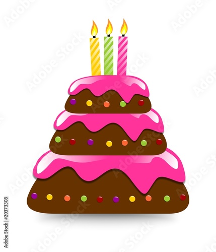 Vector: PASTEL DE CUMPLEAÑOS PASTEL DE CUMPLEAÑOS