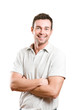 Happy smiling young man