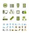 Computer and website icons - vector icon set