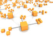 Business network concept Business network concept
