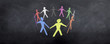 Colorful Team Work Colorful Team Work