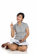 Woman Reading Book Woman Reading Book