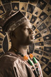 Foto: Young African American Man in Traditional African Clothing Young African American Man in Traditional African Clothing