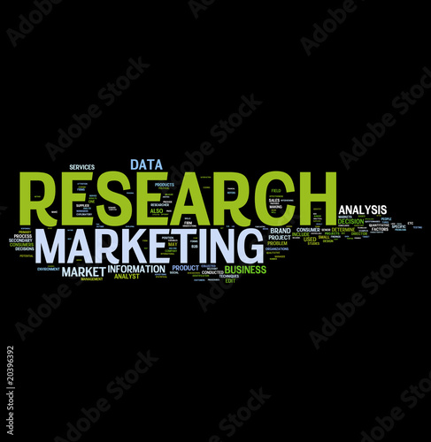 Illustration: Research marketing Research marketing