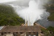 Elevated view of Pongolapoort dam, South Africa
