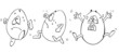 Eier, Ostereier, Ostern, Angst, versteckt, verstecken