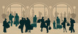 Shopping silhouettes