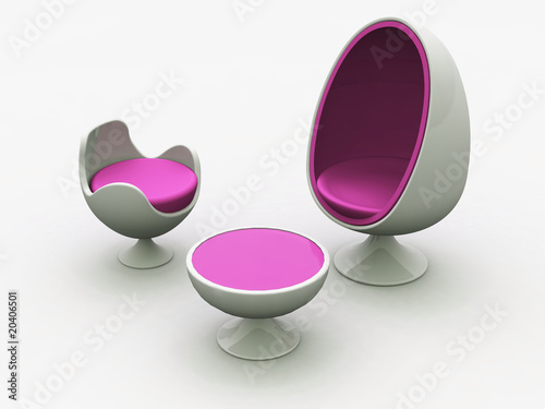  Chairs on Modern Egg Chair   Pink    Styleuneed  20406501   See Portfolio