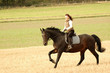 Photo: Equestrienne. Equestrienne.