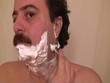 Video: shaving man shaving man
