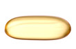 Fish Oil Capsule Macro Isolated
