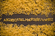 Buchstabensuppe ABC