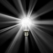 Lightbulb isolated on white - with clipping path Lightbulb isolated on white - with clipping path