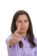 Young Woman Offering A Pill