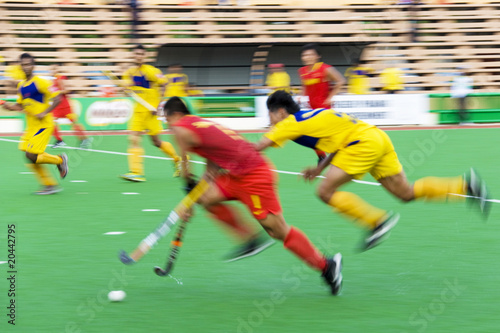 Photo: Field Hockey Action (Blurred) Field Hockey Action (Blurred)