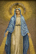 Photo: Mosaic of the Virgin Mary Wearing a Crown Mosaic of the Virgin Mary Wearing a Crown