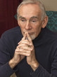 Lonley old man looking thoughtful or sad